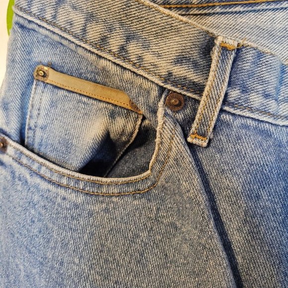 Vtg Mckenzie Tribe Dungarees Original Mens Jeans Blue Size 32x30 Cowboy Tested - Picture 6 of 7